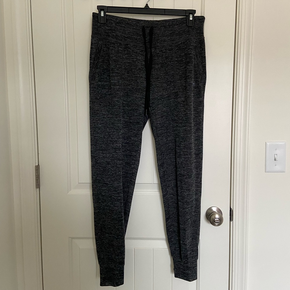 NWOT | HEAD women’s dark gray drawstring waist semi-sheer active jogger sweats